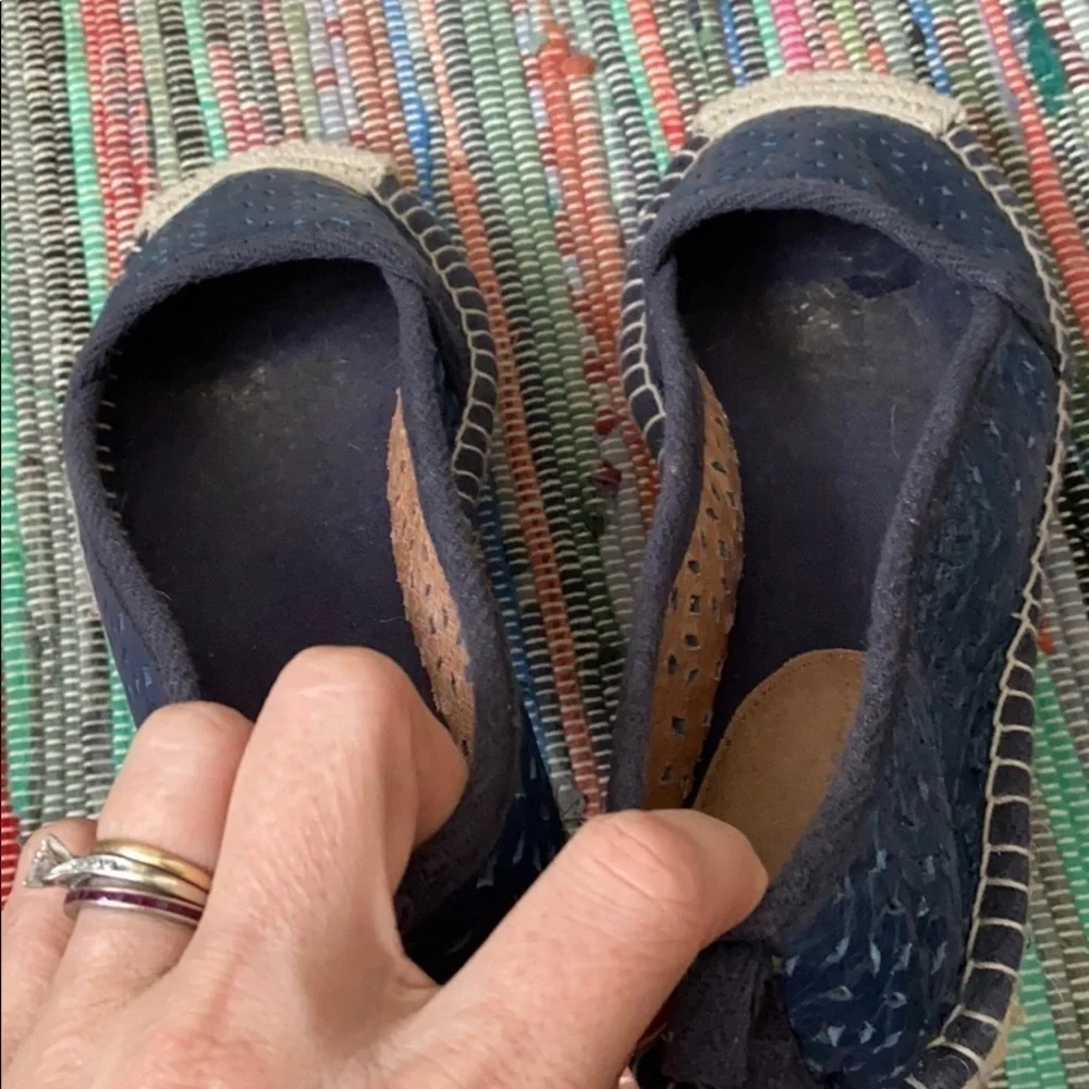 Corso Como navy slip ons